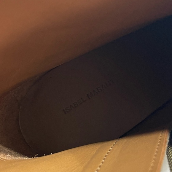 Like-new Isabel Marant ‘Dacken’ Heeled Ankle Boots - 36 / 6 - Picture 9 of 9